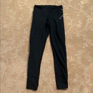 OROS Solarcore Padded Black Insulated Cropped Leggings, Sz XS